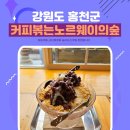 강원도 홍천 팔봉산 근처 카페 커피볶는 노르웨이의 숲 후기