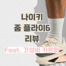 카본리사이클 | 나이키 줌 플라이6 리뷰- 갓성비 카본화, 사이즈팁, 무게, 장단점 등