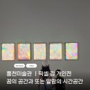 홍천미술관 개인전 관람후기ㅣ픽셀 김 <꿈의 공간과 또는 알람의 시간공간 >