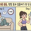 하루운동 | 하루 30분 운동, 정말 효과 있을까? (한 달 솔직 후기)