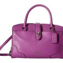 COACH Grain Leather Mercer 24 Satchel 이미지