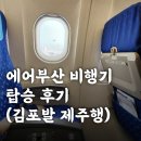 제주밧데리 | 에어부산 비행기 탑승 후기(김포발 제주행) 44A좌석·가격·보조배터리 규정