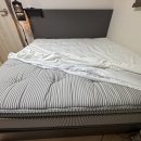 지젤뷰티 | [내돈내산] 신혼침대 시몬스 매트리스 지젤 D2178 모카그레이 프레임 현백킨텍스시몬스