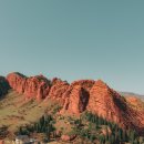 붉은황소 | [키르기스스탄 카라콜 제티오구즈] 일곱바위황소 붉은 바위와 설산의 풍경 솔직후기