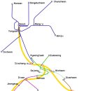 KTX 정차역을 중심으로 한 전국광역철도 망상 ^^ 이미지