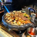 식당 무쇠 불판으로 완벽한 맛을