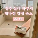 해나정 | 경주 실내 자쿠지 감성 숙소 감포 오션뷰 펜션 해나정
