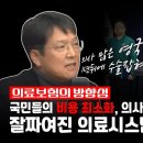 함익병원장'의료시스템붕괴,수술날짜 1년 뒤 잡히는 건 왜 말안하나?' 이미지