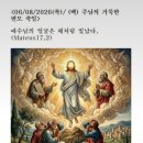 8월6일 [주님의 거룩한 변모 축일] 이미지