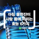 [정보] 아침 물한잔이 사람 몸에 미치는 효능 6가지 이미지