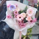 이번생은 댕댕이 | 전대꽃집 가든파티 꽃다발 찐 후기 (광주 용봉동 꽃집, 24시간 픽업 가능)