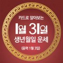 오늘의 운세 --- 2025년 1월 31일(음력 1월 3일) 庚子 금요일 이미지