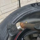 중앙오토바이 | 180/55-17 ,리어타이어교환,뒤타이어교환,휠밸런스,체인점검,체인윤활,머첼러 로드텍01,광명중앙오토바이