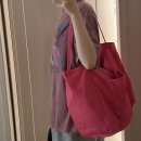모아라벨 | 데일리가방 추천! 누바이픽팡 데일리 캔버스 숄더백 분홍색사탕 라벨 후기