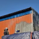 경화농장 | 양돈농가 돼지농장 돈사 퇴비사 부식으로 인한 우레탄뿜칠 및 폴리우레아 코팅