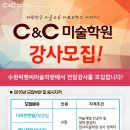 ★수원C&C미술학원 강사모집★ ﻿수원씨앤씨미술학원에서 디자인/애니 전임강사를 모집합니다. 이미지