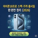 (주)프로바이오닉 | 아이폰18프로 스펙·가격·출시일 완전 정리 (2026)
