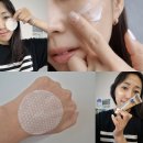 다이소 색조 화장품 추천 파데 커버 크림 + 더랩 물광 크림 2step