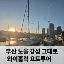 홀릭139 | 부산에서 가장 젊고 친절한 요트투어, 와이홀릭 선셋투어 후기