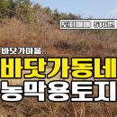 ﻿★경남고성부동산★ 바닷가 마을 안쪽.. 임야에 붙은 토지매매.. 농막용추천 이미지