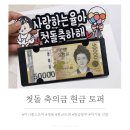 미니쏭스토어 조카 첫돌 축의금 현금 토퍼 봉투 추천 조카2 첫돌 축하해~