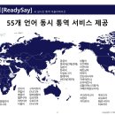 실시간 통역 어플리케이션 ReadySay사용법 소개 이미지