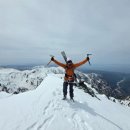 이경훈 | 츠루기다케 정상에서 스키타고 내려오기