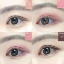 홀리카홀리카 마이페이브 피스 아이섀도우 베베,츄,베리휘그,아로마에스프레소 발색 후기