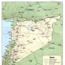 시리아 지도 이미지