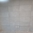 텍스처 아트 | 아트월 타일 구멍복원 시공 후기, 벽걸이 TV 철거 후 완벽 정리