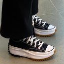 컨버스 런스타 하이크 OX 블랙 (RUN STAR HIKE OX BLACK/WHITE/GUM) 잠실 롯데백화점 구매 후기★
