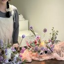 [1/24] 프리저브드 플라워 미니센터피스 - 원데이 클래스 | 수입꽃 가득한 고급진 플라워 원데이 클래스ㅣ부산 대연동 온아워 플라워