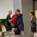 미국에서 포체티노와 만난 클린스만 포착 이미지