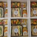 간동중학교 | 샌드위치(하프앤하프) + 과일m + 주스 / 화천 간동 중,고등학교 졸업식 행사 런치도시락 대량 주문 배달