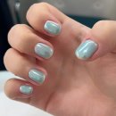:: 용마산역 네일샵 추천:: 네일바이이브 여름네일 민트코어 네일 후기