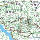 충북: 가은산,말목산,구단봉,옥순봉(등산지도) 이미지