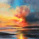 즐거운 유화 이미지