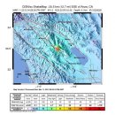 미 캘리포니아 남부 지진.(엘에이. 센디에이고,,,) 이미지