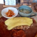 성환1로 | 성환 맛집 상야식당 : 일본인 사장님의 정성가득한 치즈 오므라이스와 함박 스테이크 (D세트 곱빼기 후기)