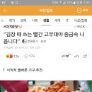 김장시 고무다라이 노노 이미지