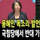 용혜인 똑소리 발언에 국짐당 술렁 이미지