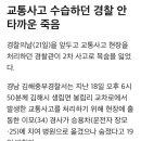 김해 교통사고 처리하던 경찰관 2차 사고로 사망 이미지