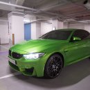 BMW/M4 컨버터블 컴피티션/ 2020년/2266km/자바그린/무사고/9200만원 이미지
