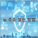 ip <b>주소</b> 찾는 방법