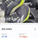 건아디 | 러닝머신 워치 기록 튐 오류? 그래도 뛴 건 진짜, 아디제로 보스턴 12 후기
