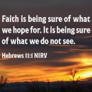 Bible Reading - Hebrews 11:1~10 이미지