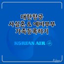 대한항공 사실혼 예비부부 마일리지 공유 방법 승인 대기 시간 사실혼 공증