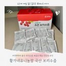 믿음농장 | 면역력에 좋은 건강음료 황가네유니농장 국산 보리수즙 먹어본 후기