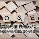 명실상부(名實相符) 이미지