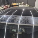 [벤츠s500 w221] 중고차구매후 잔기스제거 수성광택후 이노스 엑스퍼트 유리막코팅 시공